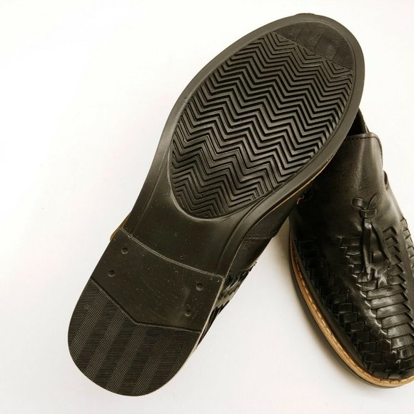 Rarammuri Mens Arles Woven Leather Slip On Loafer‎ - Picture 5 of 10